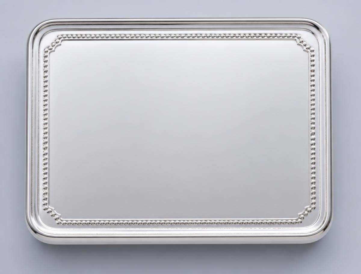 Silver box ready for engraving